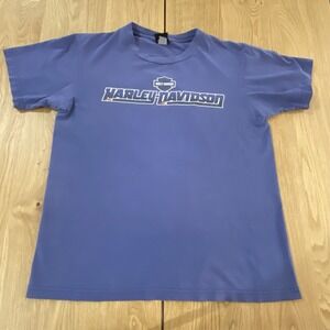 Vintage Harley-Davidson Gator Leesburg Florida T-shirt Men's Motorcycles LG